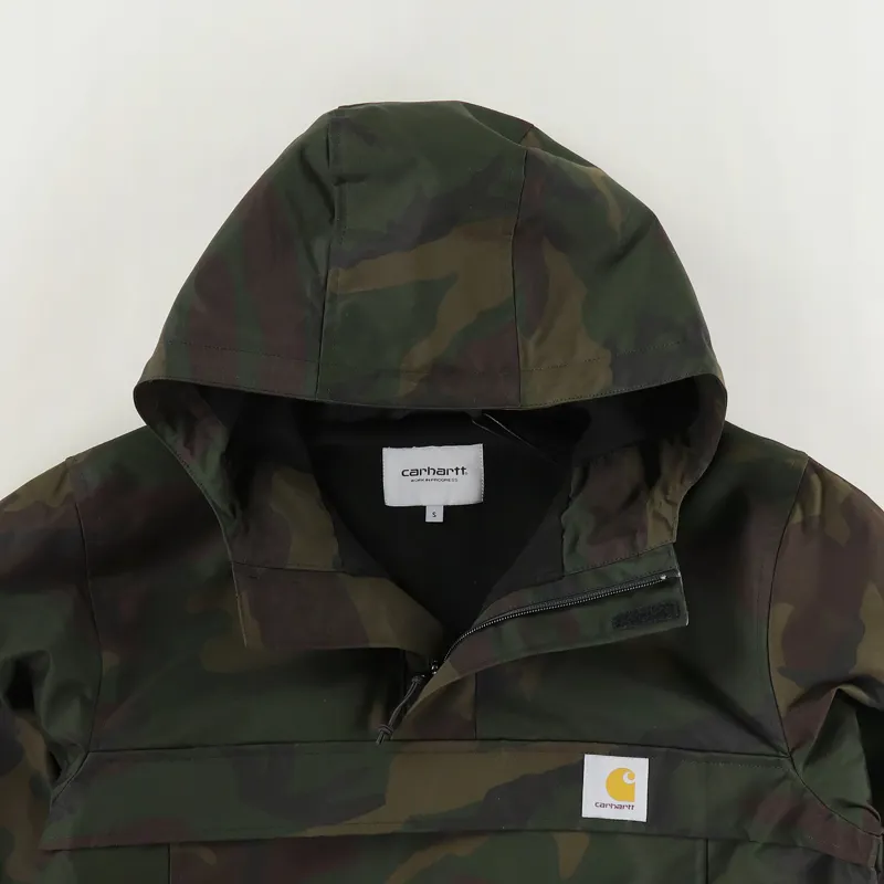 Carhartt WIP Nimbus Pullover Jacket Camo Evergreen Green-3