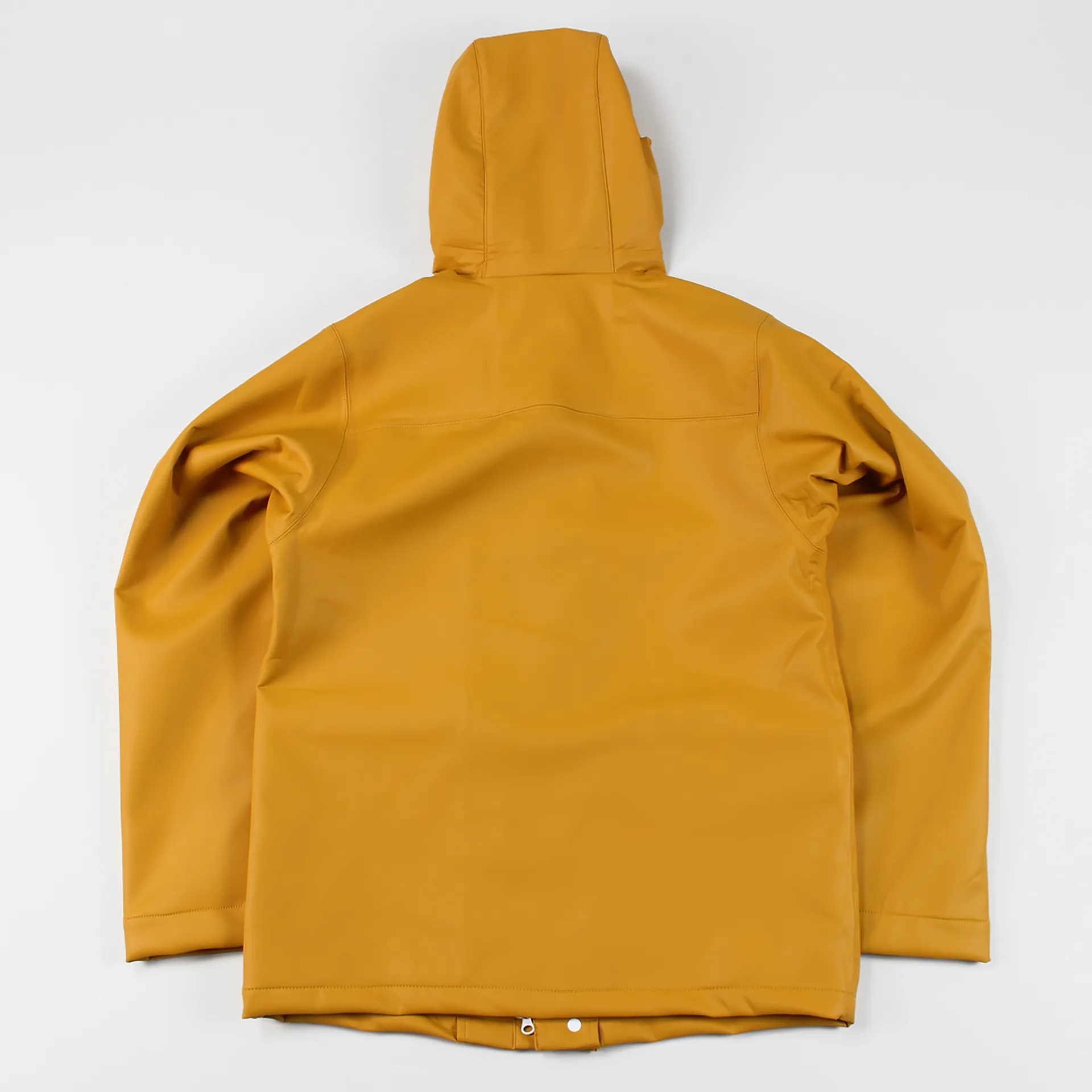 Yellow Mens Waterproof Mac Jacket Finisterre Noreaster Mac Jacket Dune