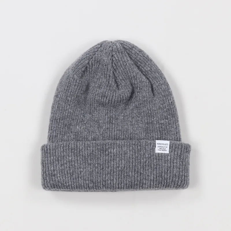Norse Projects Beanie Grey Melange