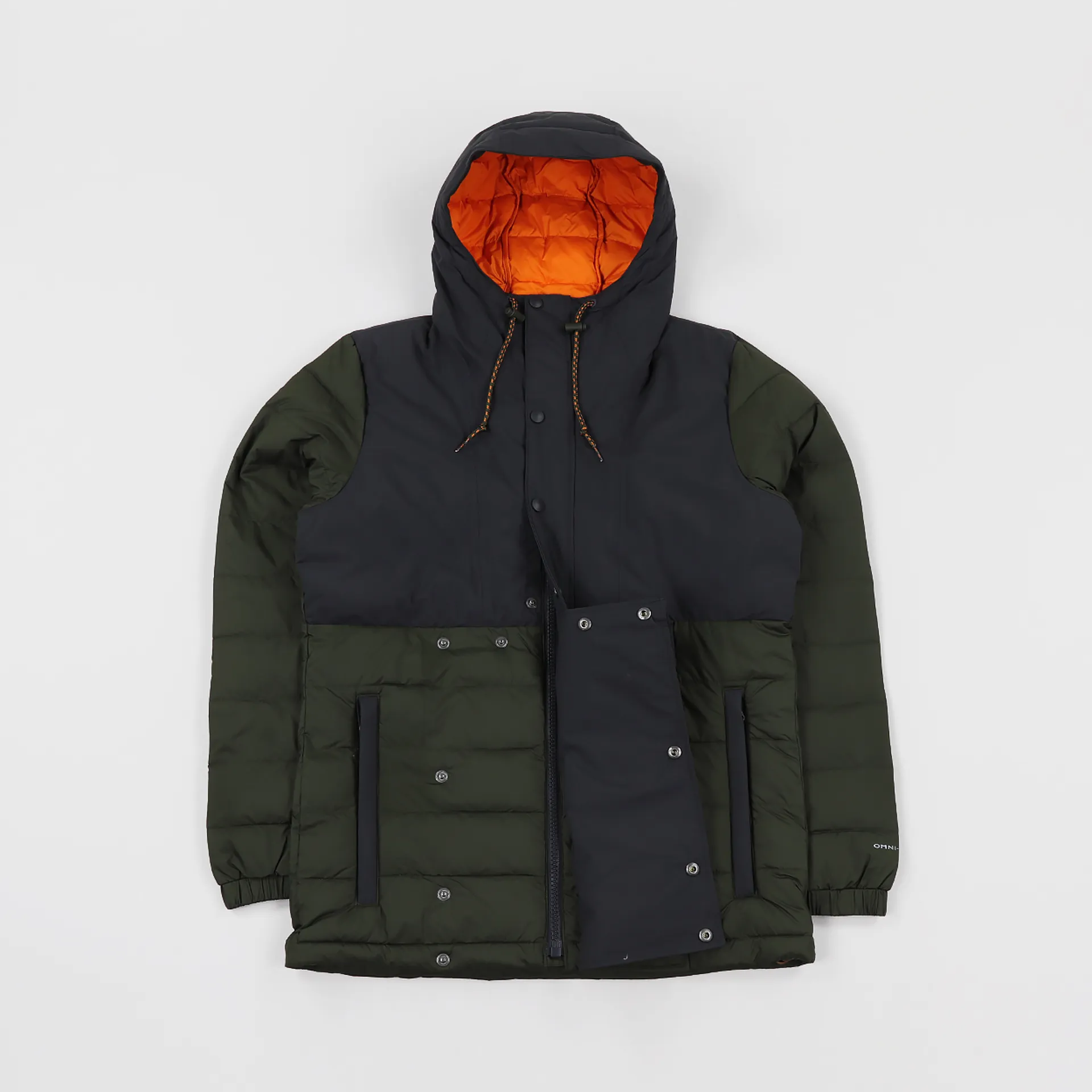 Columbia Sportswear Mens Norwester II Jacket Peatmoss Green Shark