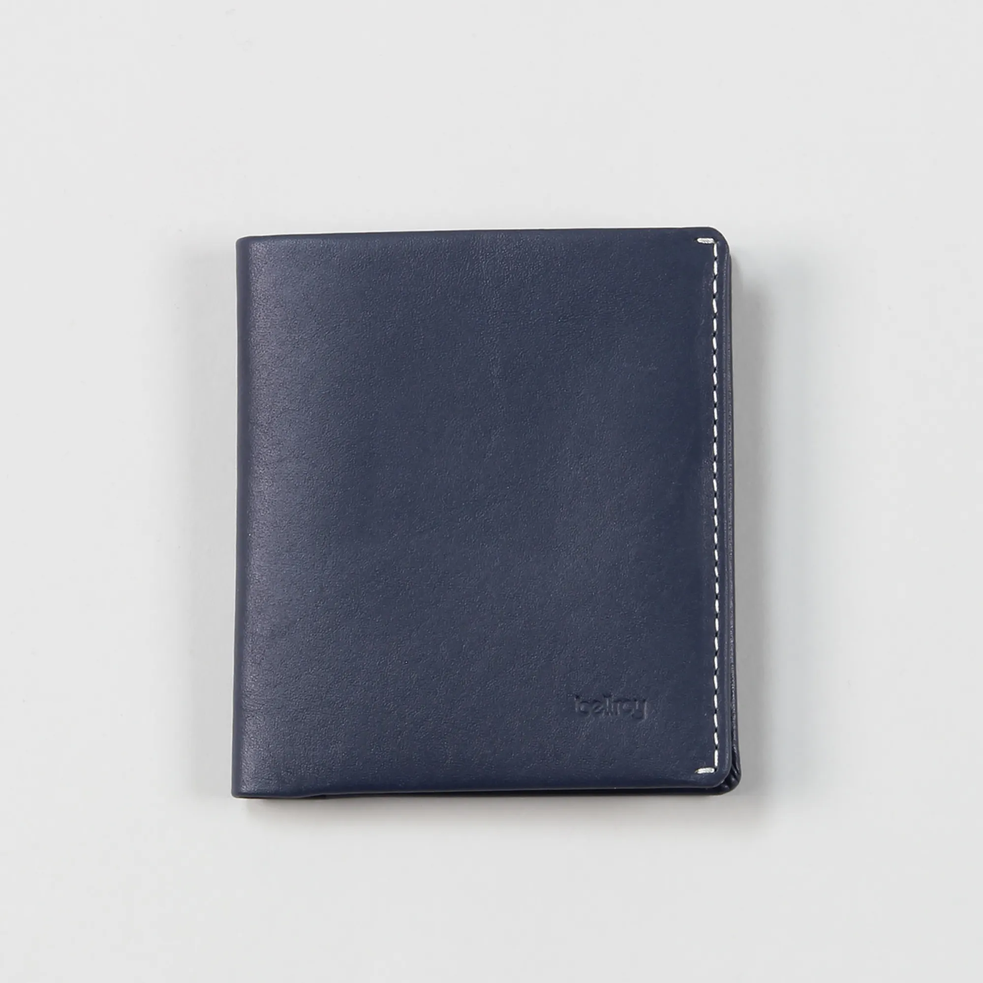 bellroy note sleeve wallet blue steel stitch less construction Bellroy Slim Sleeve Wallet Blue