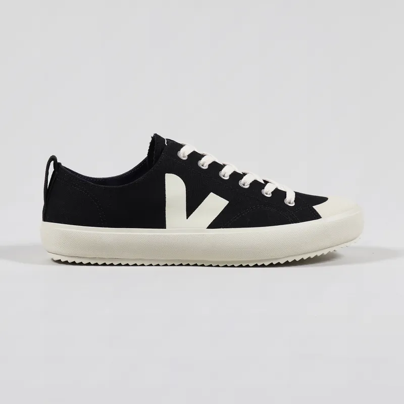 Veja Nova Canvas Shoes Black Pierre-1