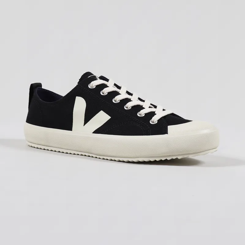 Veja Nova Canvas Shoes Black Pierre-5