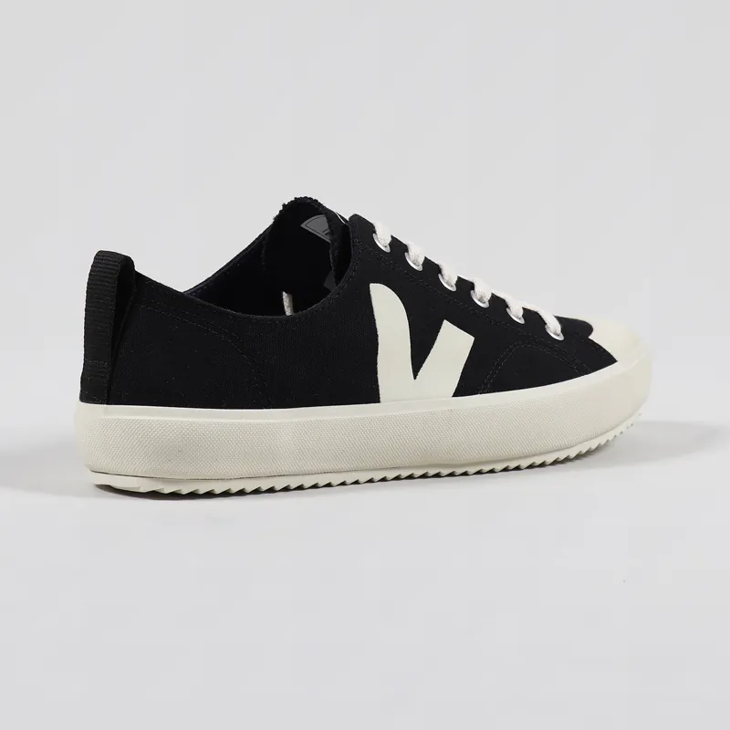Veja Nova Canvas Shoes Black Pierre-6