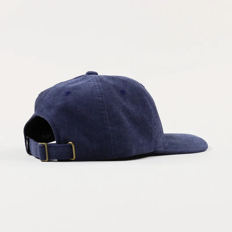 Stussy No Wale Cord Low Pro Cap Navy-1