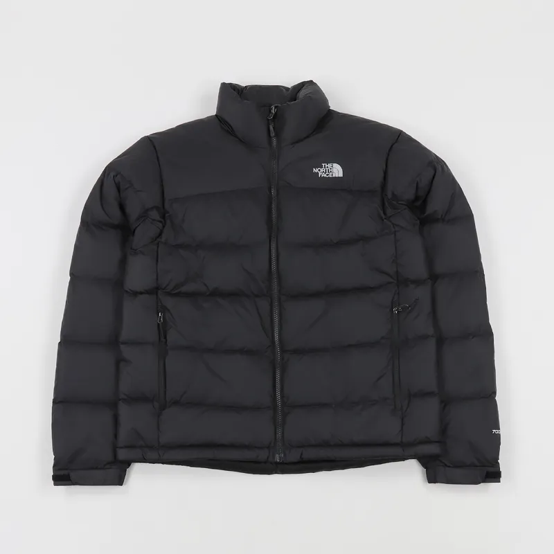 roddel Waden pauze The North Face Nuptse 2 Winter Jacket Black High Rise Grey