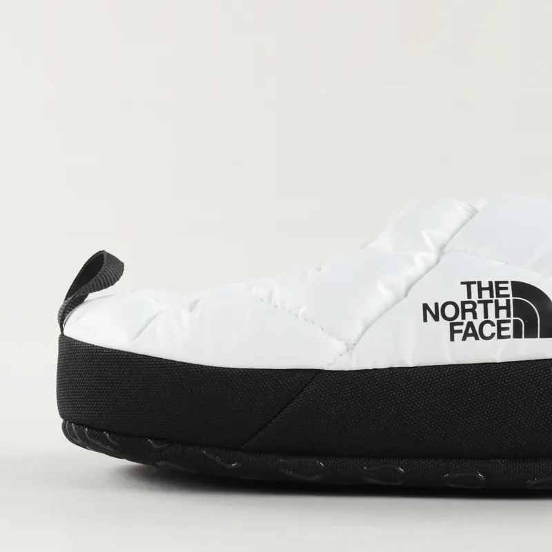 The North Face Mens Nuptse Tent Mules III White Black-2