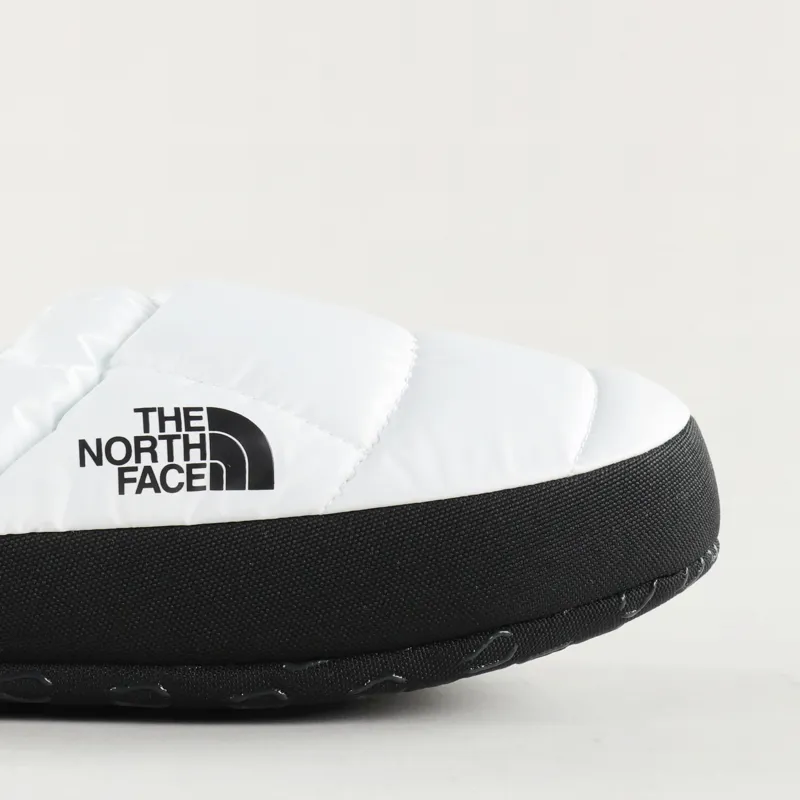The North Face Mens Nuptse Tent Mules III White Black-1