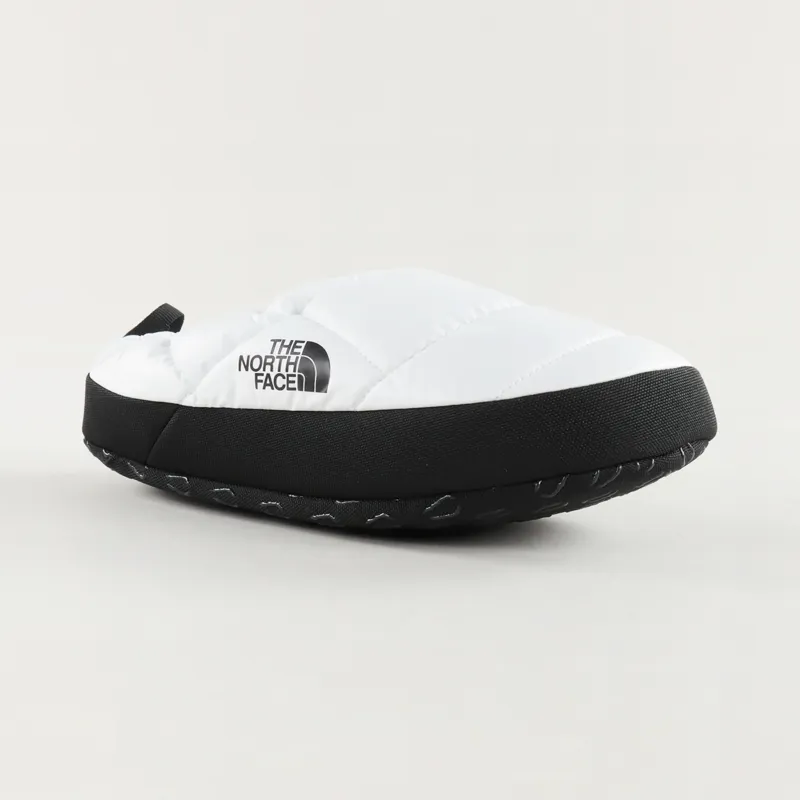 The North Face Mens Nuptse Tent Mules III White Black-3