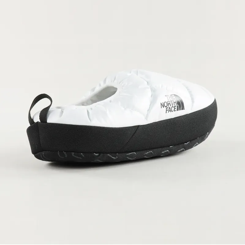 The North Face Mens Nuptse Tent Mules III White Black-4