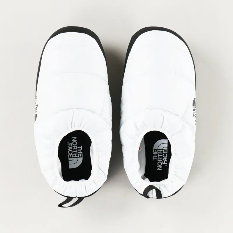 The North Face Mens Nuptse Tent Mules III White Black-6