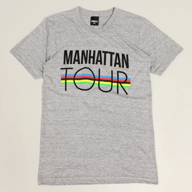 Only NY Manhattan Tour T Shirt Grey