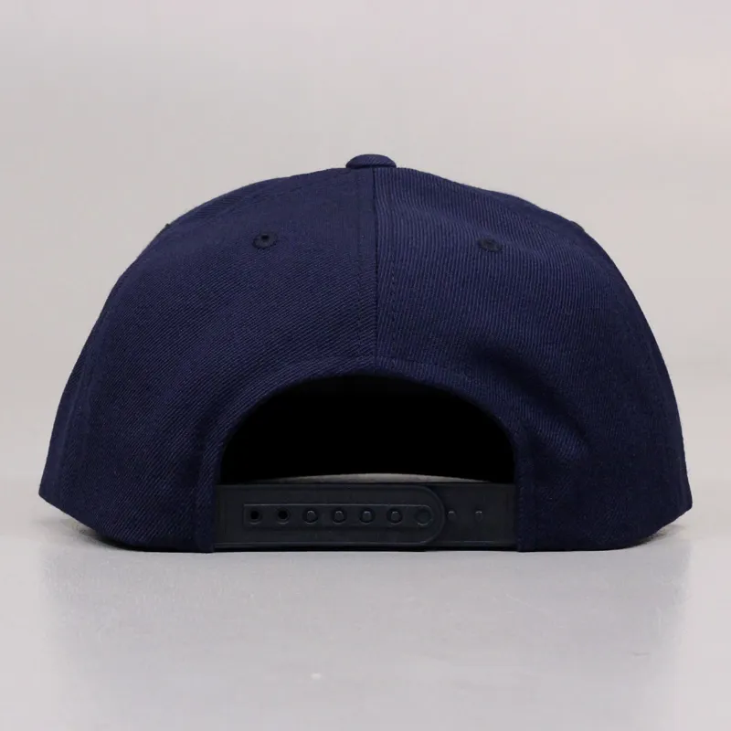 Brixton Oath III Snapback Cap Navy-3