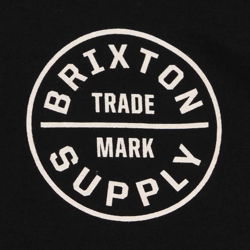 Brixton Oath T Shirt Black-1