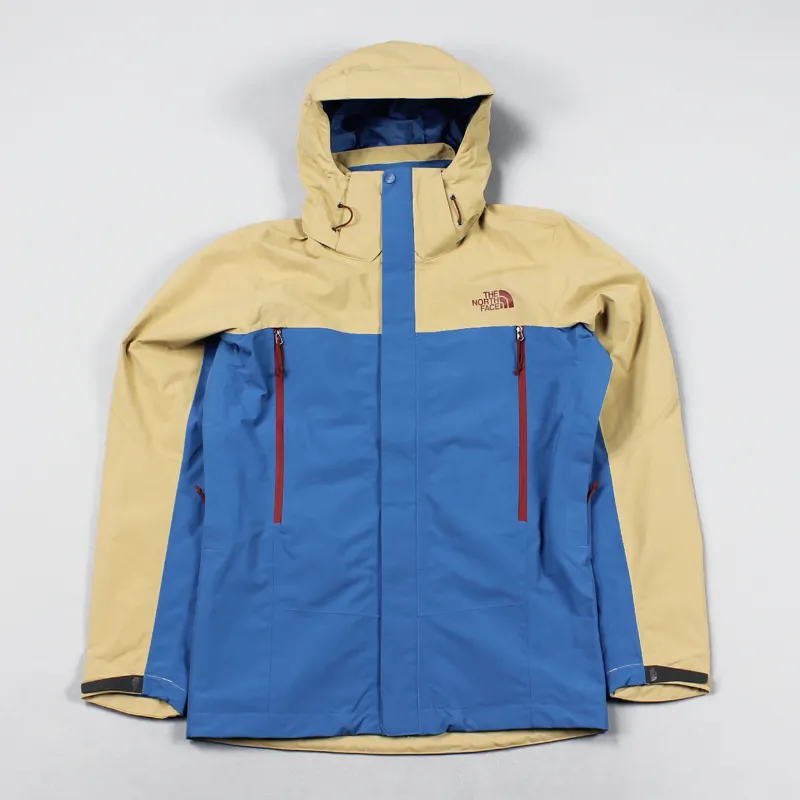 The North Face Mens Observatory Jacket Dish Blue Moab Khaki