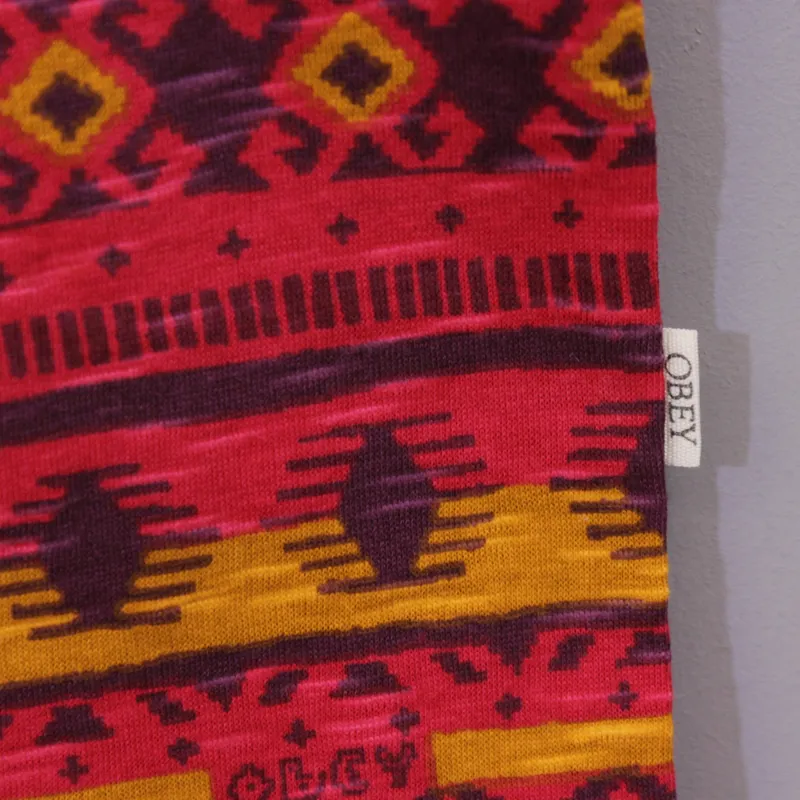 Obey Ottoman Tank Top - Red-3