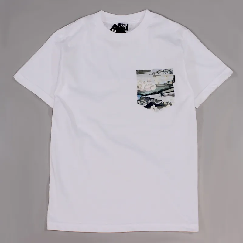The Quiet Life Ocean Pocket T Shirt White