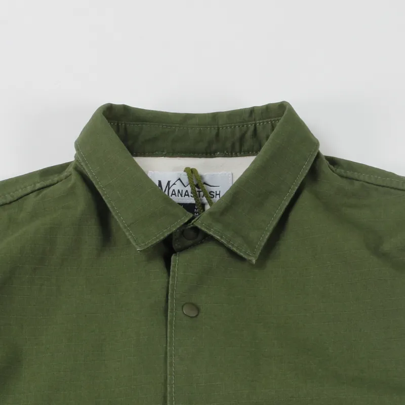 Manastash OD Shirt Jacket Olive-1
