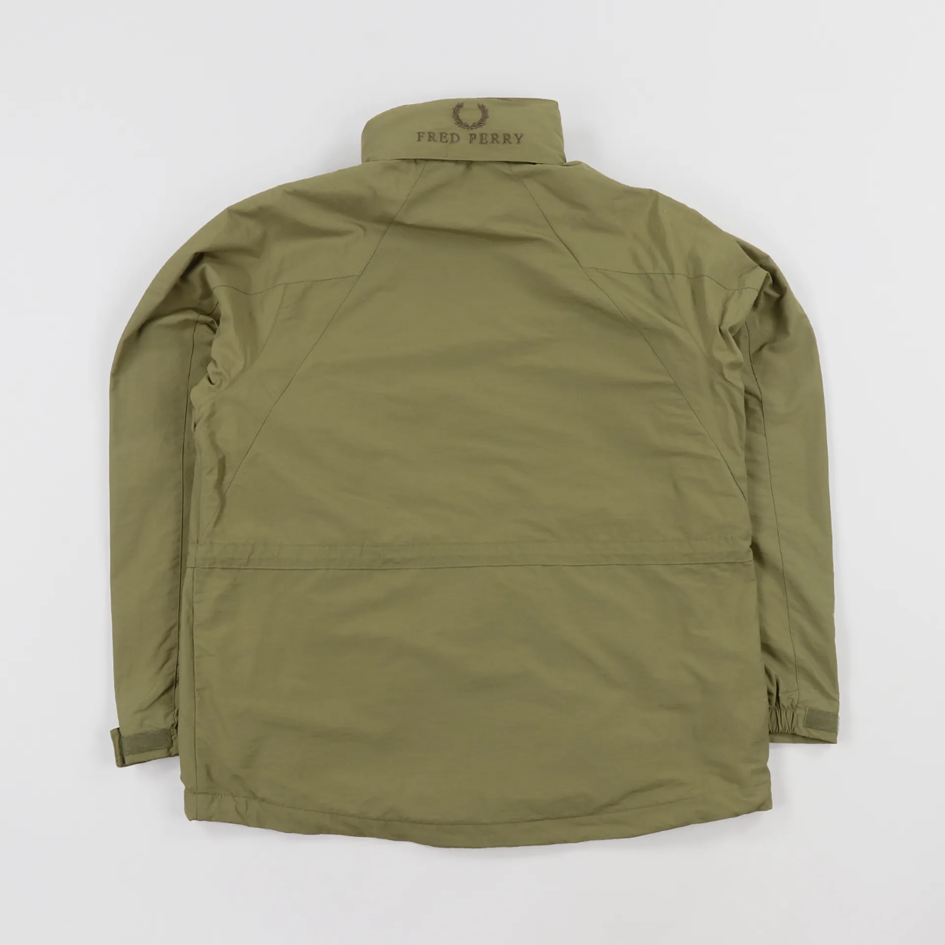 Fred Perry Mens Offshore Casual Lined Jacket Coyote Brown Khaki