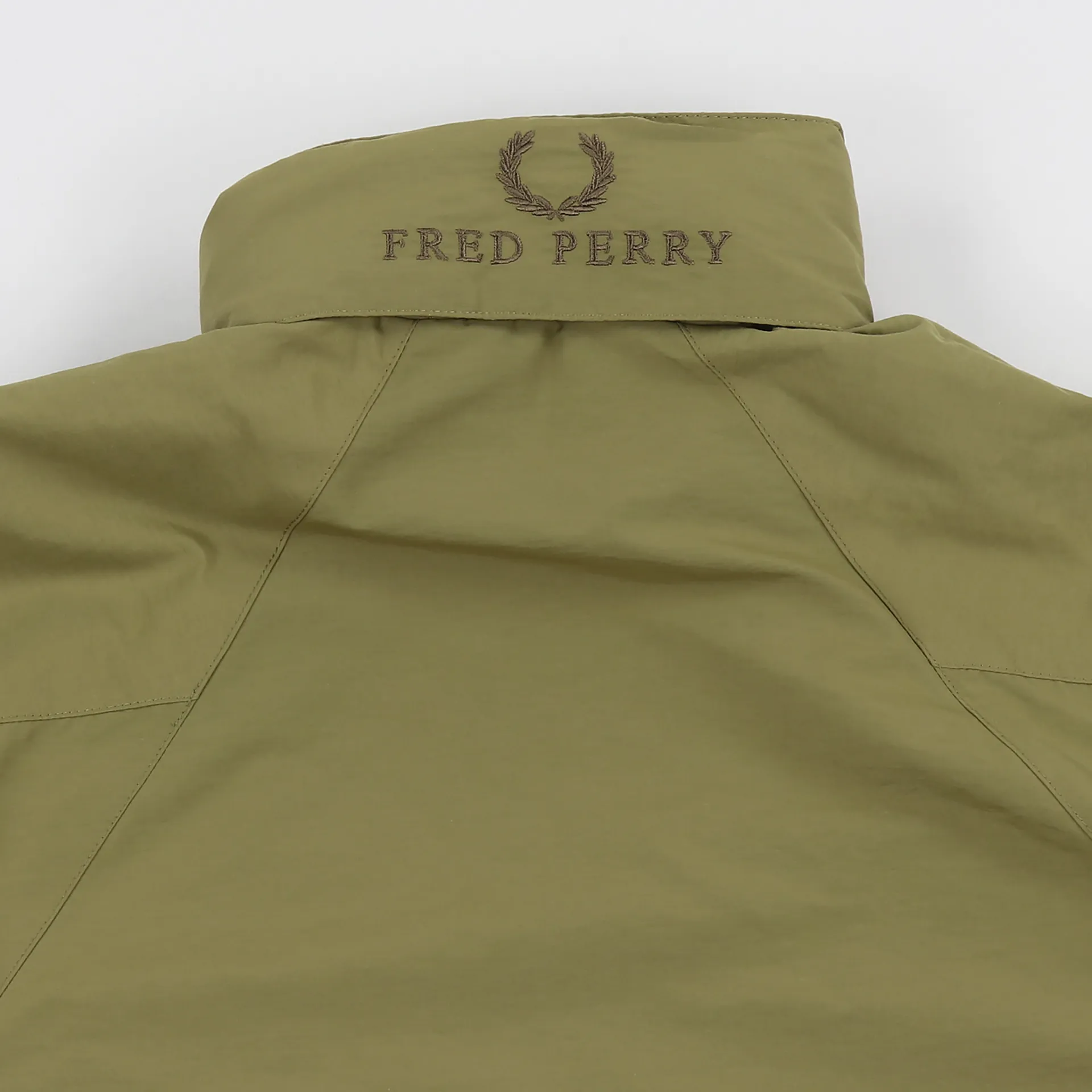 Fred Perry Mens Offshore Casual Lined Jacket Coyote Brown Khaki