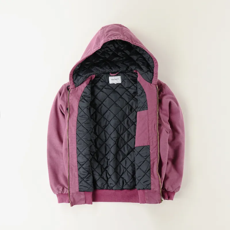 Carhartt WIP OG Active Jacket Dusty Fuchsia-1