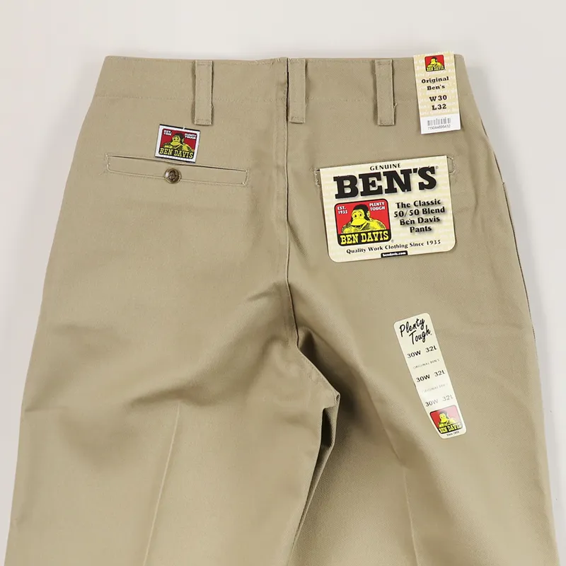 Ben Davis Original Bens Work Pants Khaki-5