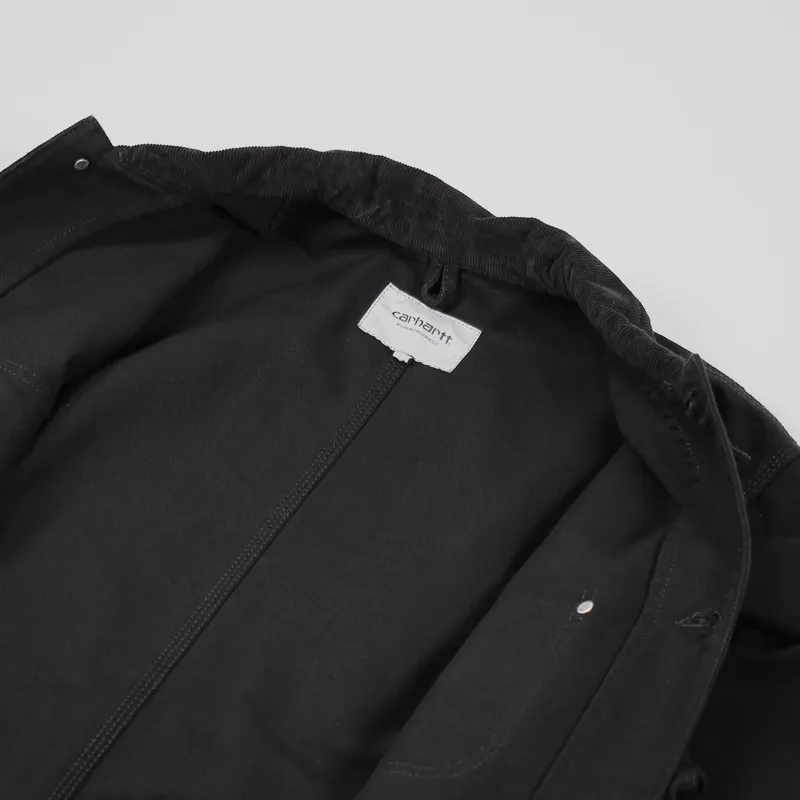 Carhartt WIP OG Chore Coat Black-4