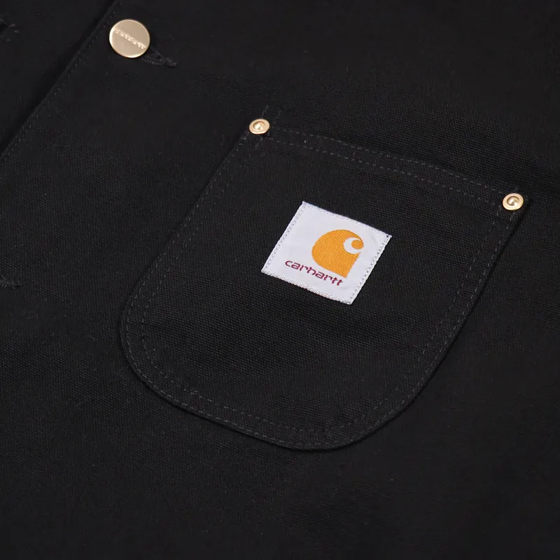 Carhartt WIP OG Chore Coat Black-6