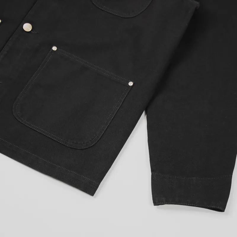 Carhartt WIP OG Chore Coat Black-5