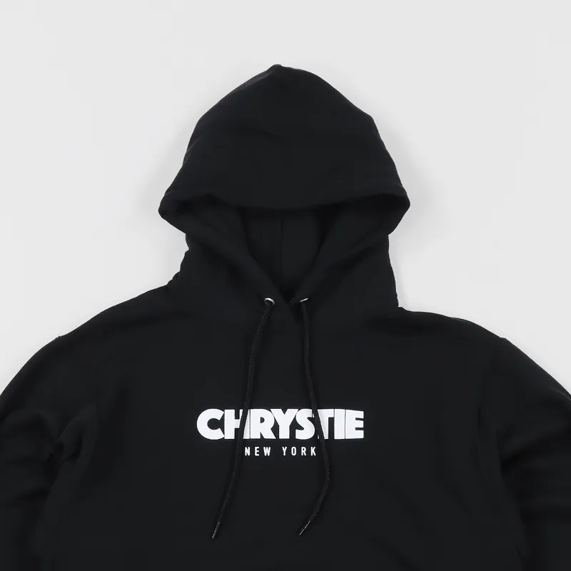 Chrystie NYC OG Logo Hoodie Black-1