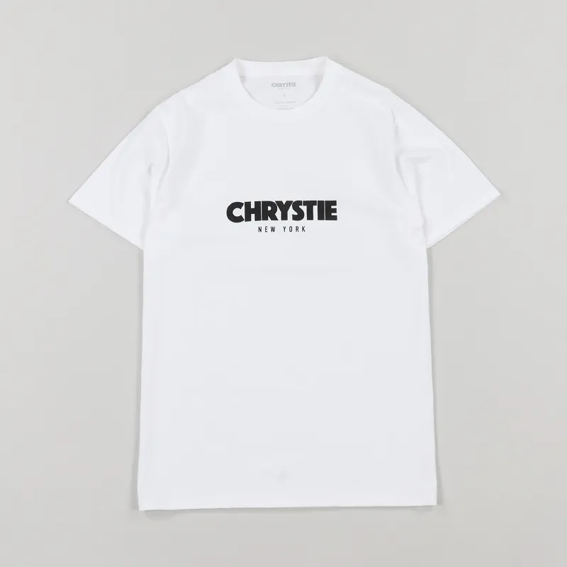 Chrystie NYC OG Logo T Shirt White