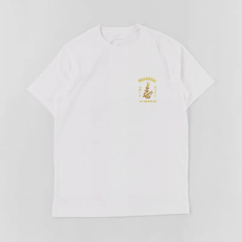 Maharishi OG Sun Dragon T Shirt White