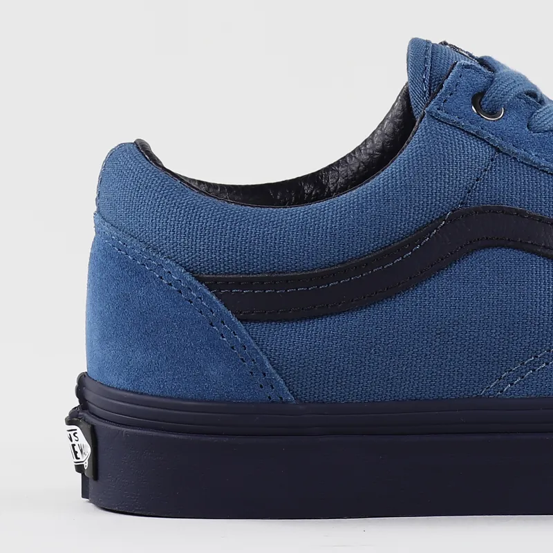 Vans old skool blue ashes hotsell