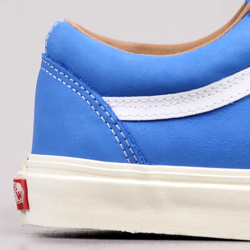 Vans Old Skool Reissue Shoes Classic Leather Daphne Blue-1