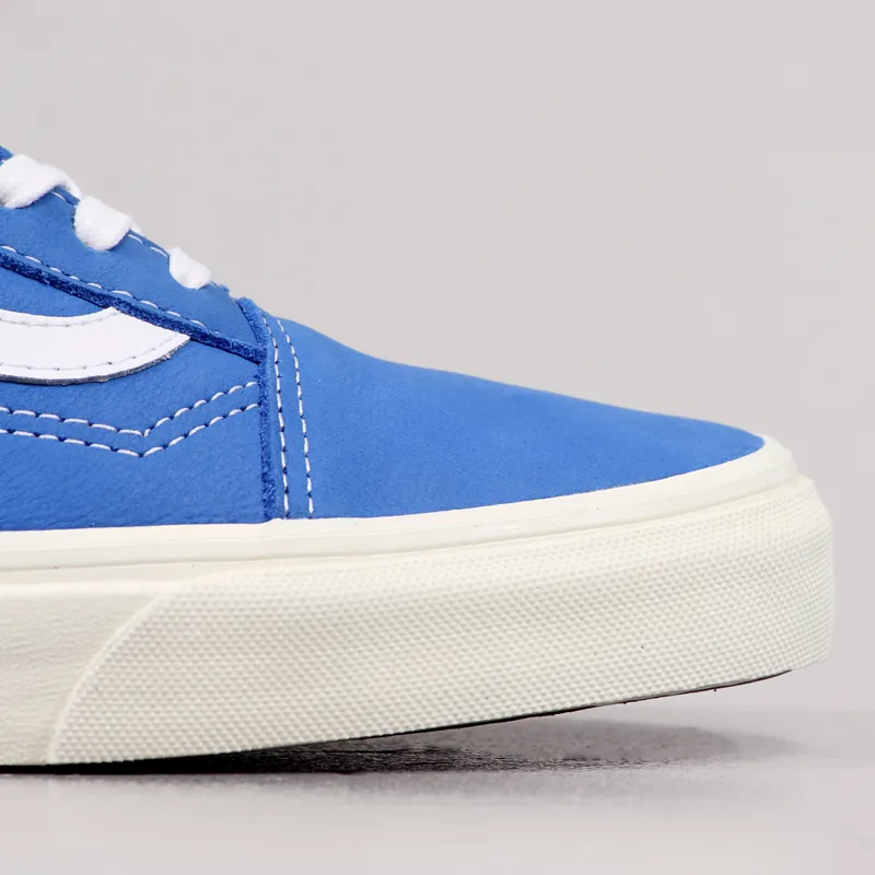 Vans Old Skool Reissue Shoes Classic Leather Daphne Blue-3