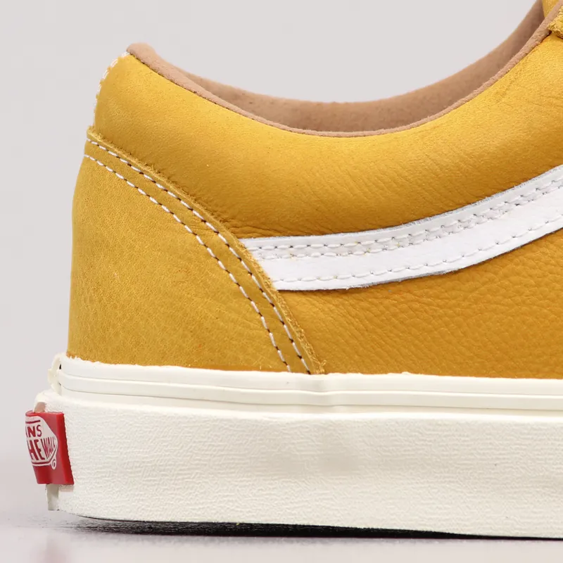 Vans Old Skool Reissue Shoes Classic Leather Mineral Yellow-1