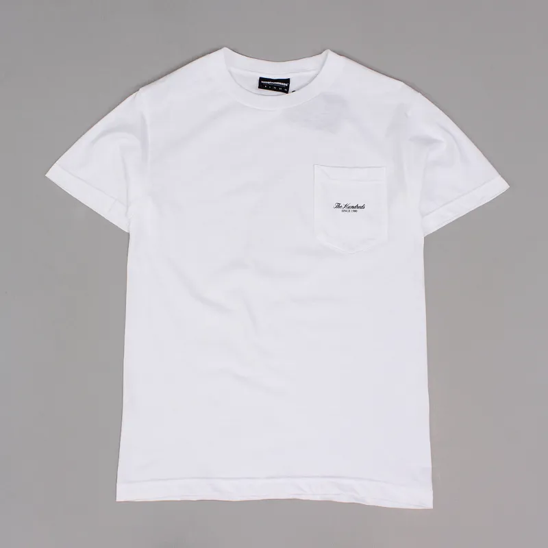 The Hundreds Short Sleeve Mens Olds Pocket Tee T Shirt White