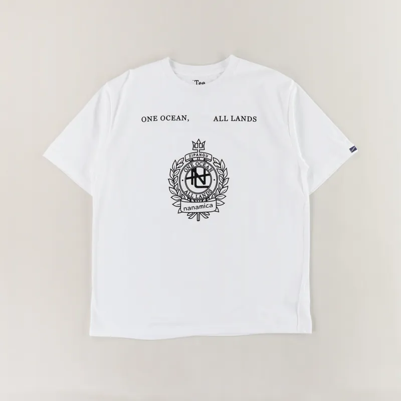 Nanamica Graphic T Shirt White