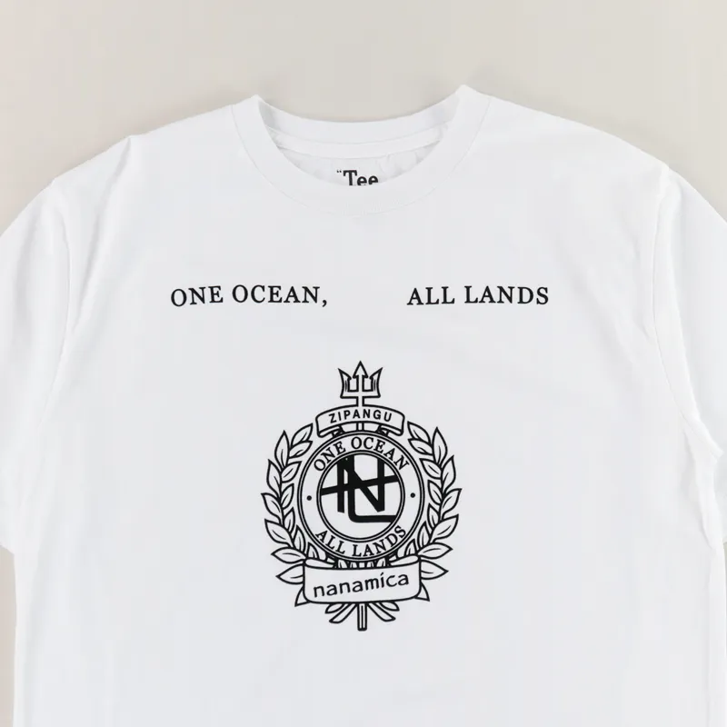 nanamica ONE OCEAN， ALL LANDS M ブラックシャツ