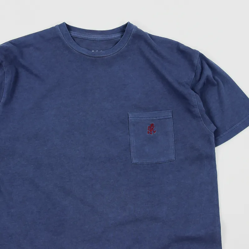 Gramicci One Point T Shirt Navy-1