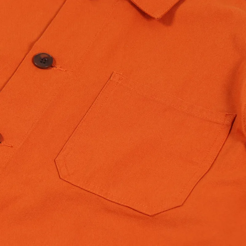 Uskees Buttoned Over Shirt Gold-5