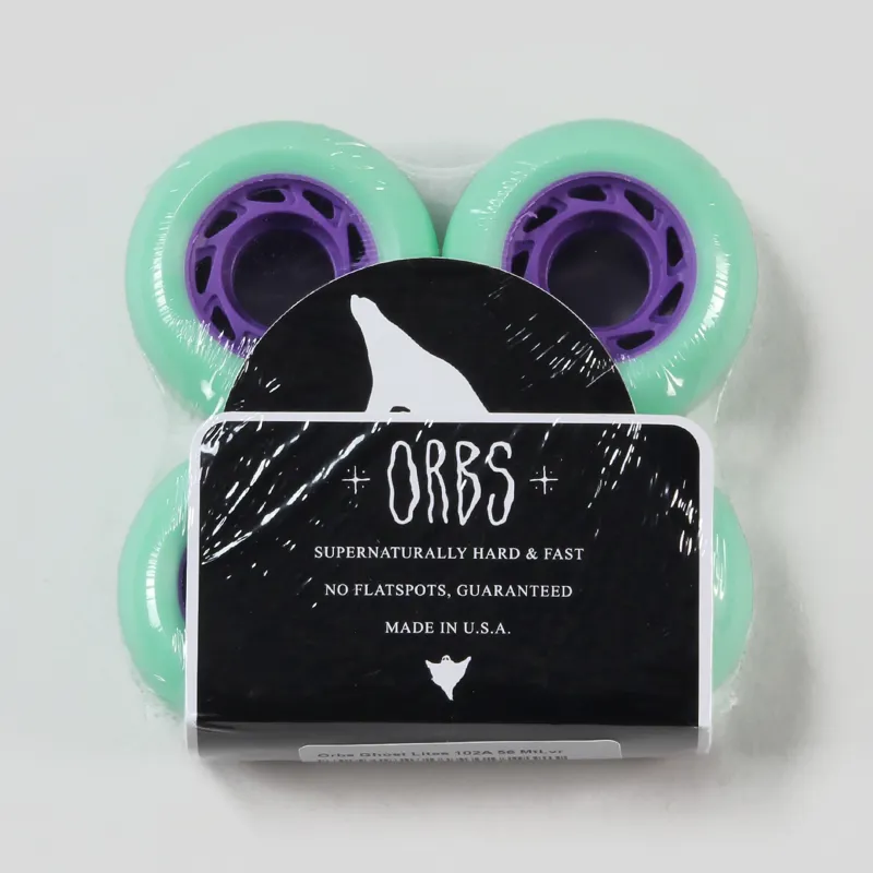 Welcome Orbs Ghost Lites Wheels 102A 56 Mint Lavender-1