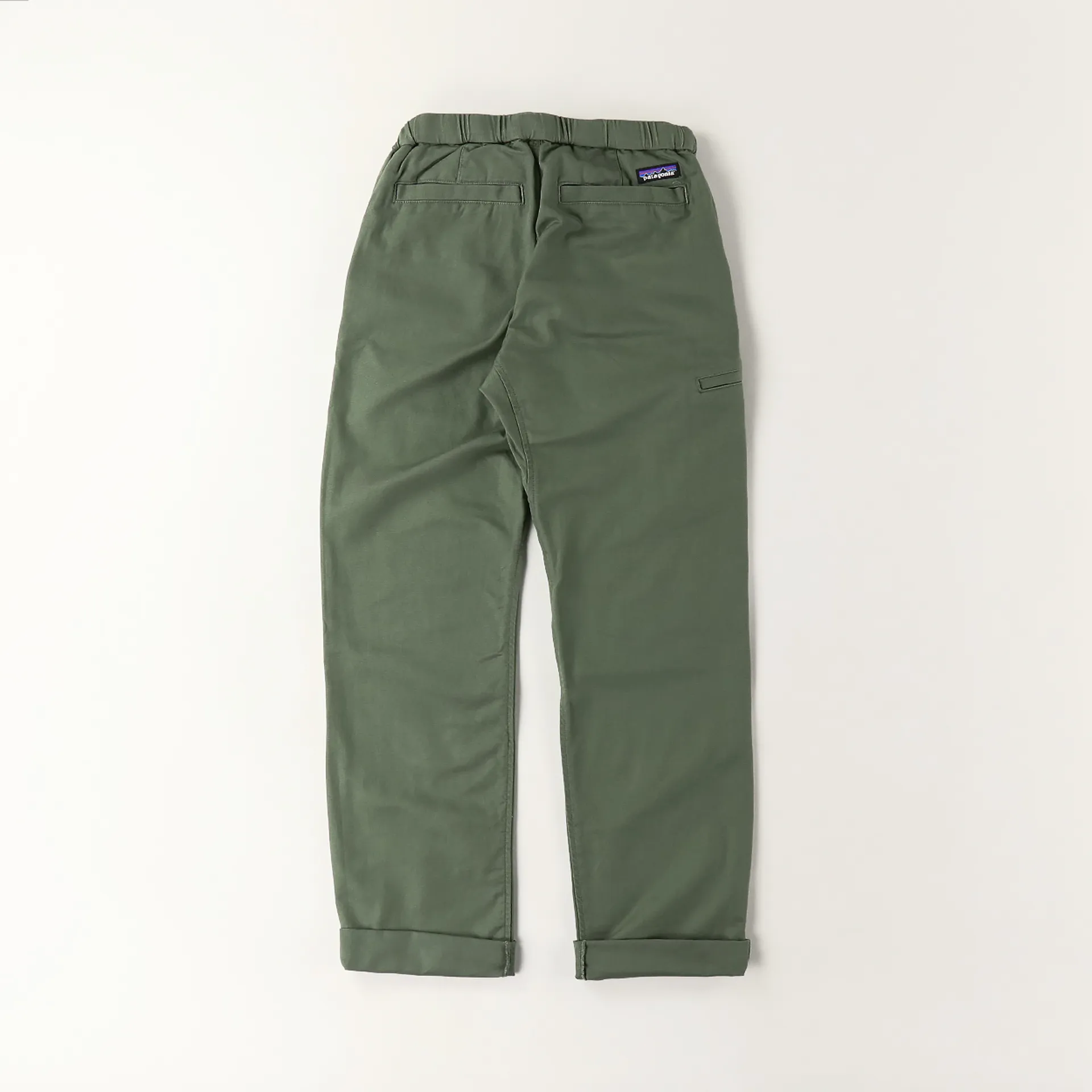 Patagonia Mens Organic Cotton Gi Pants Industrial Green Canvas