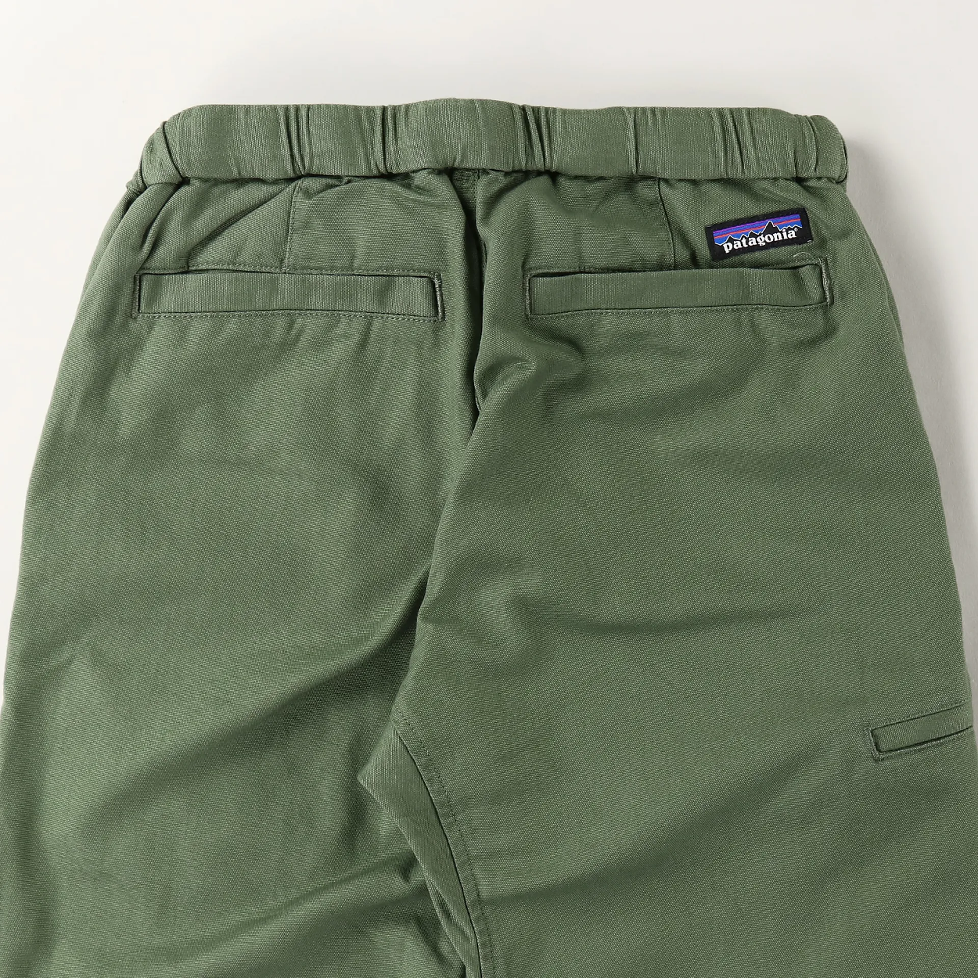 Patagonia Mens Organic Cotton Gi Pants Industrial Green Canvas