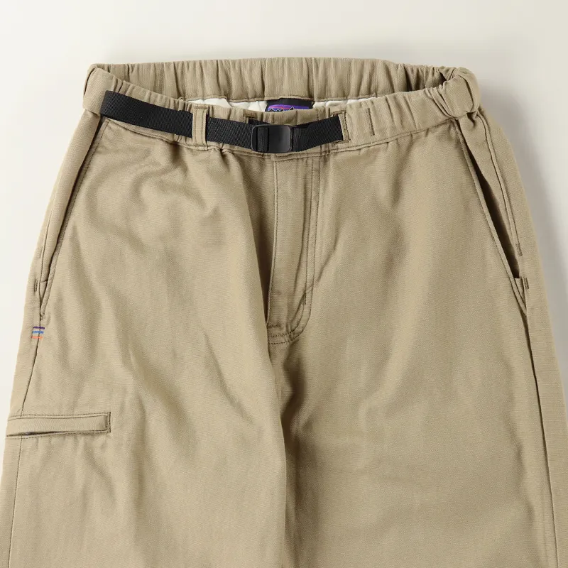 Patagonia Mens Logo Organic Cotton Gi Pants Mojave Khaki Canvas