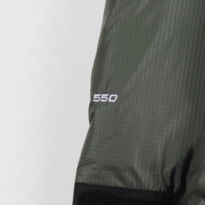 The North Face Original Himalayan Windstopper Down Jacket Green Black-3