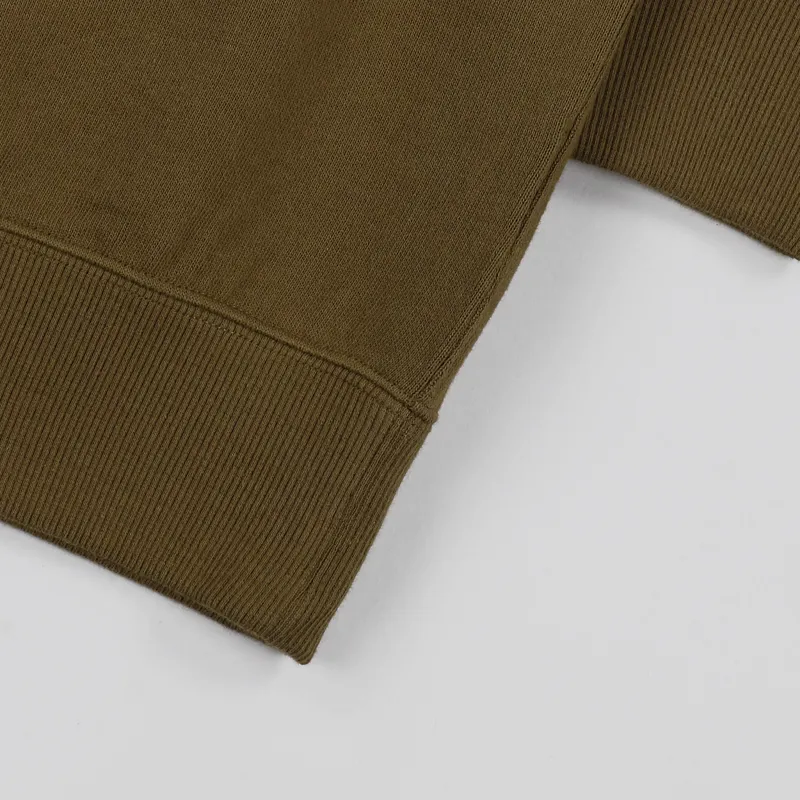 Universal Works Oversized Sweatshirt Khaki-3