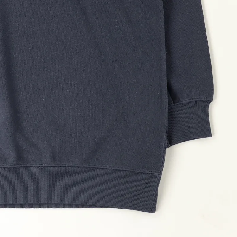 Universal Works Oversized Sweatshirt Navy-2