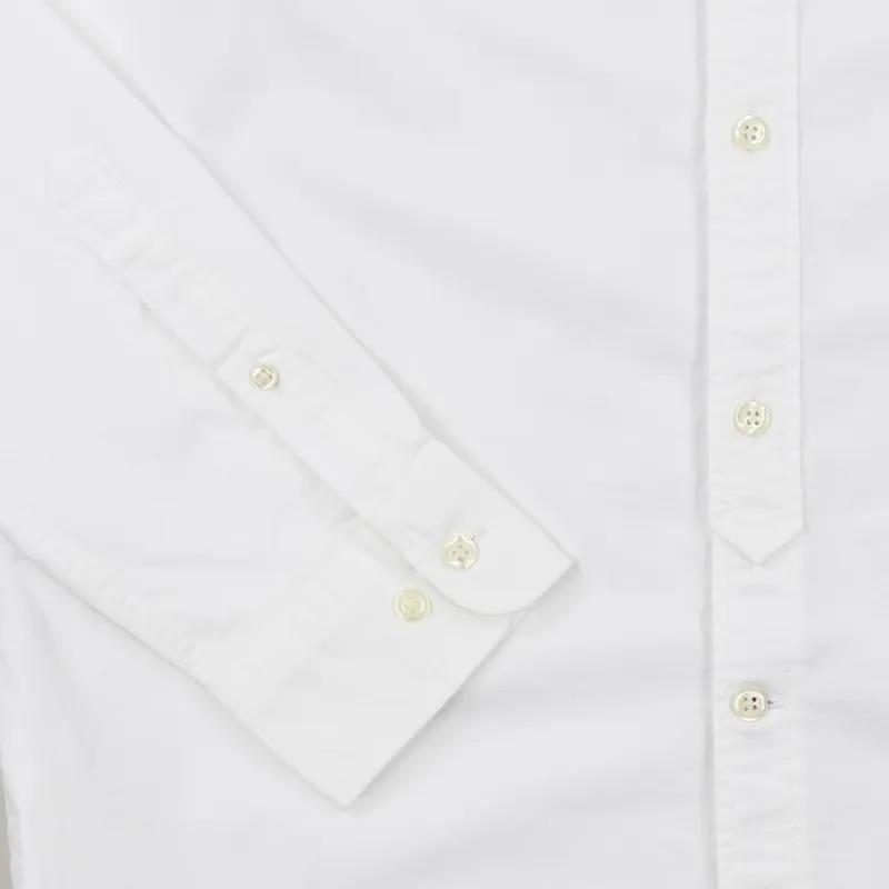 Lacoste LIVE Oxford Cotton Shirt White-3