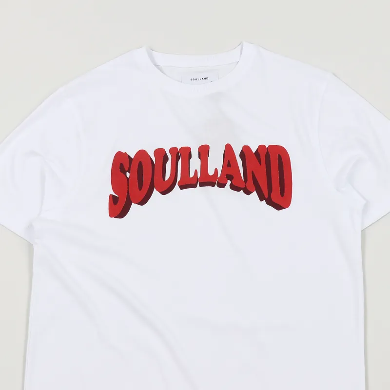 Soulland Ozzel T Shirt White-1